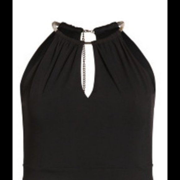 Emerald Green Ombré Pleated Cocktail Maxi Dress SZ 14 Like New Formal Event - Picture 6 of 13